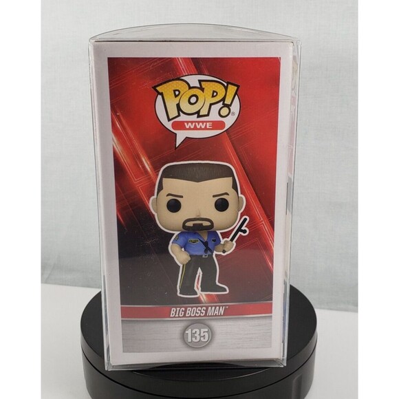 Funko Pop! Vinyl: WWE - Big Boss Man - GameStop (GS) (Exclusive) #135 W/Protecto - Picture 7 of 16